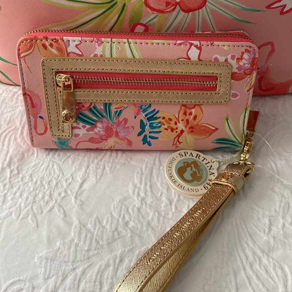 - NEW RETREAT WRIST WALLET FLAMINGO FLORAL - Picture 5 of 5